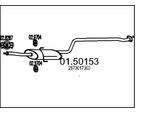 MTS Mittelschalldämpfer 0150153 für HYUNDAI