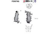 AS Ruß-/Partikelfilter, Abgasanlage fd5076q für TOYOTA