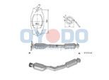 OYODO Katalysator 10n0126oyo für NISSAN