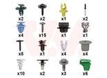 VAN WEZEL Montagesatz, Stoßfänger 4092794 vorne für Peugeot