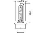 OSRAM Glühlampe, Fernscheinwerfer 664401hb
