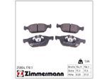 ZIMMERMANN Bremsbelagsatz, Scheibenbremse 258041701 Vorderachse für HONDA