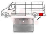 VAN WEZEL Seitenwand 4388143 hinter der Achse