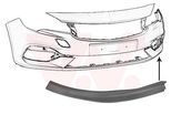 VAN WEZEL Spoiler 3812501 vorne links für Opel