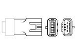 MAGNETI MARELLI Lambdasonde 466016355157 für DACIA