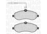 MAGNETI MARELLI Bremsbelagsatz, Scheibenbremse 363916060193 für Peugeot Fiat Citroën TOYOTA