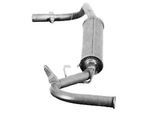 VEGAZ Endschalldämpfer pgs119ima hinten für TALBOT Fiat Citroën