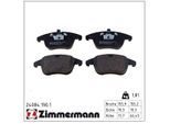 ZIMMERMANN Bremsbelagsatz, Scheibenbremse 240841901 Vorderachse für MG JAGUAR Ford (CHANGAN)