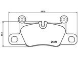 MAGNETI MARELLI Bremsbelagsatz, Scheibenbremse 363700465031 für Porsche