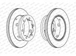 FERODO Bremsscheibe fcr191a 285mm 22mm für VW DODGE Mercedes
