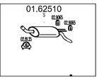 MTS Endschalldämpfer 0162510