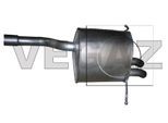VEGAZ Endschalldämpfer ms386 hinten für Mercedes