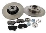 MAPCO Bremsensatz, Scheibenbremse 47761 Hinterachse voll 280mm 12mm für Vaughall Opel NISSAN RENAULT Fiat