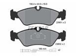 TEXTAR Bremsbelagsatz, Scheibenbremse 2390101 für Mercedes VW