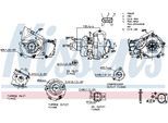 NISSENS Lader, Aufladung 93502 für BMW