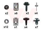 VAN WEZEL Montagesatz, Stoßfänger 0975793 hinten für Citroën
