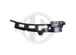 DIEDERICHS Halter, Stoßfänger 1641365 vorne links für Mercedes