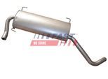 FAST Endschalldämpfer ft84122 hinten für Fiat Citroën