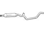 BOSAL Mittelschalldämpfer 283875 für VW