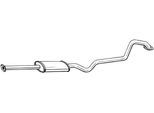 BOSAL Mittelschalldämpfer 288099 für NISSAN