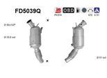 AS Ruß-/Partikelfilter, Abgasanlage Abganlage fd5039q für BMW