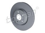 TOPRAN Bremsscheibe 631152 Vorderachse rechts belüftet 318mm 30mm für CUPRA
