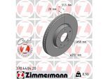 ZIMMERMANN Bremsscheibe 370440420 Vorderachse belüftet 297mm 28mm für MAZDA