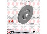 ZIMMERMANN Bremsscheibe 450522520 Vorderachse belüftet 349mm 34mm für JAGUAR LAND ROVER