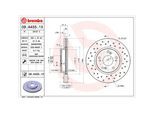 MAGNETI MARELLI Bremsscheibe 360406072302 282mm 23mm für HONDA CIIMO
