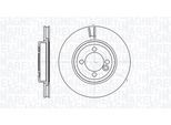 MAGNETI MARELLI Bremsscheibe 361302040578 280mm 22mm für MINI