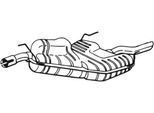 BOSAL Endschalldämpfer 215001 für SAAB