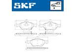 SKF Bremsbelagsatz, Scheibenbremse vkbp80131a für DAIHATSU TOYOTA