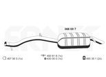 ERNST Endschalldämpfer 366007 links für Mercedes