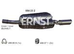 ERNST Endschalldämpfer 054232 für Opel GM