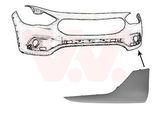 VAN WEZEL Spoiler 2960501 vorne links für Mercedes