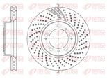 REMSA Bremsscheibe 6113311 Vorderachse rechts belüftet 318mm 28mm für Porsche