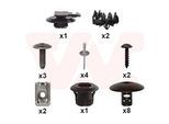 VAN WEZEL Montagesatz, Stoßfänger 1728793 hinten für Fiat RENAULT