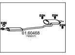 MTS Endschalldämpfer 0160468 für TOYOTA