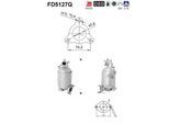 AS Ruß-/Partikelfilter, Abgasanlage fd5127q für KIA