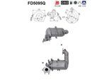 AS Ruß-/Partikelfilter, Abgasanlage fd5095q für Opel Mercedes NISSAN RENAULT