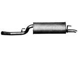 VEGAZ Endschalldämpfer fts122 hinten für Fiat