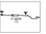 MTS Mittelschalldämpfer 0150556 für Peugeot