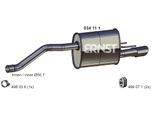ERNST Endschalldämpfer 034111 für Opel GM