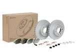 BREMBO Bremsensatz, Scheibenbremse kt10002 280mm 28mm für Peugeot Citroën Fiat Vaughall