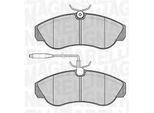 MAGNETI MARELLI Bremsbelagsatz, Scheibenbremse 363916060184 für Peugeot Fiat