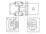MAGNETI MARELLI Lambdasonde 466016355168 für Ford Citroën Peugeot