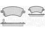 MAGNETI MARELLI Bremsbelagsatz, Scheibenbremse 363916060408 für TOYOTA