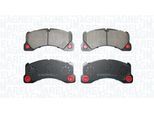 MAGNETI MARELLI Bremsbelagsatz, Scheibenbremse 363916061350 für Porsche Audi VW