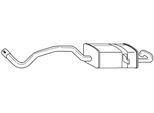 SIGAM Endschalldämpfer 49643 für Mercedes RENAULT