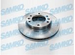 SAMKO Bremsscheibe k2015v belüftet 300mm 28mm für KIA